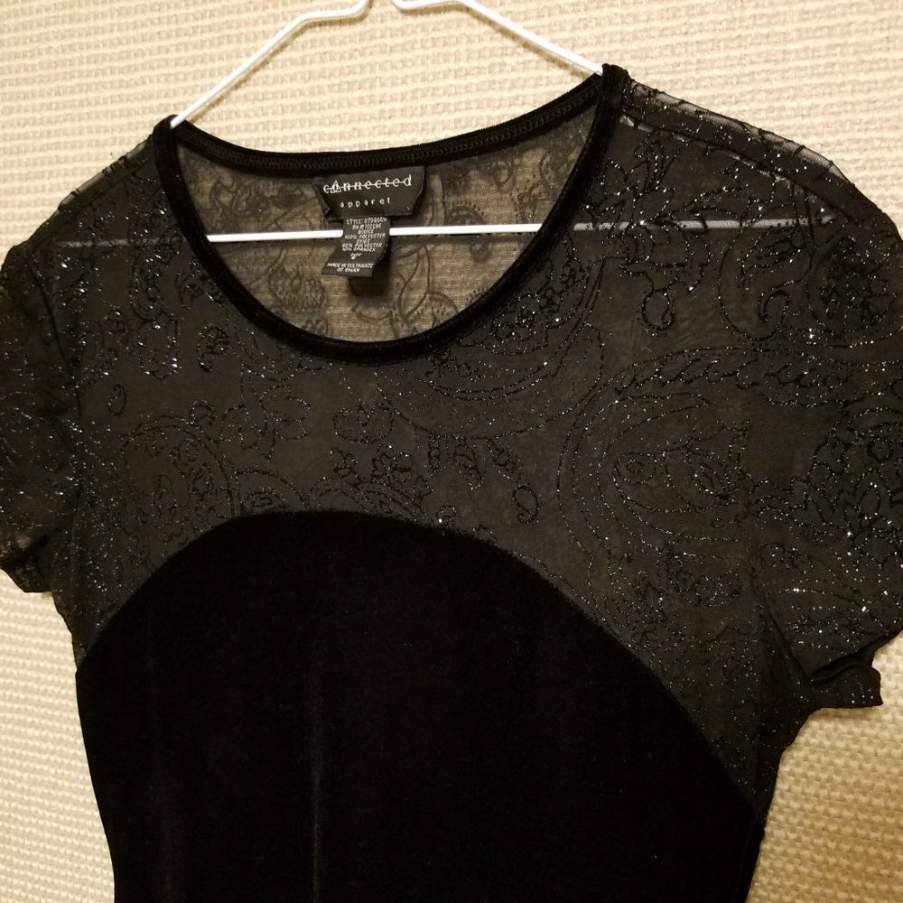 Formal black dress